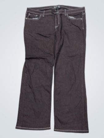 APT.9 Women's Brown Capri Jeans with Embellished Pockets