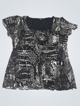 Marks & Spencer Schlangenprint-Bluse