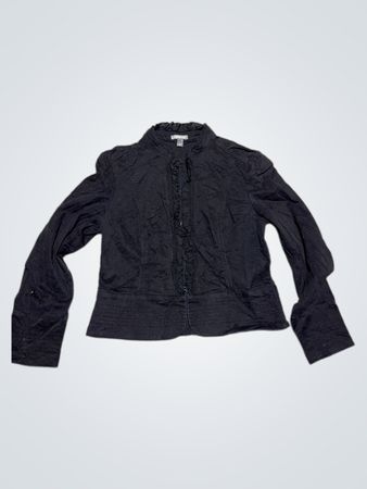 Apt 9 Schwarze Rüschjacke