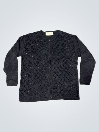 Roman Originals Schwarzer Verzierter Cardigan