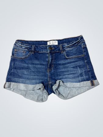 The Denim Project Damen Blaue Denim-Shorts Größe 36