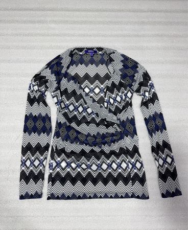 MEXX Geometric Print Langarmtop