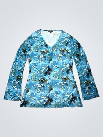 Street One Langarmshirt mit Paisley-Muster