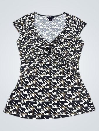 Banana Republic Damen Hahnentritt Stricktop