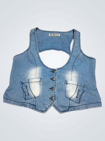 Red Pepper Jeans Denim-Weste