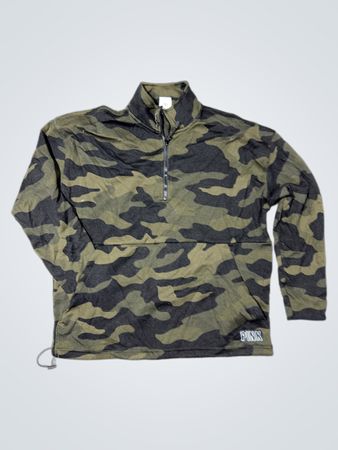 Pink Victoria's Secret Camo Pullover Sweatshirt