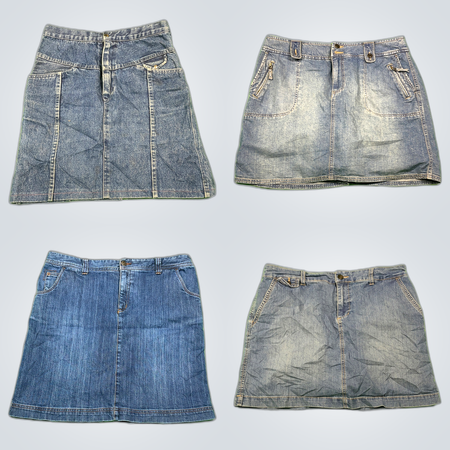 Y2K Denim Skirt