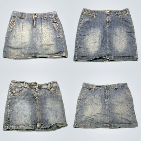 Y2K Denim Skirt