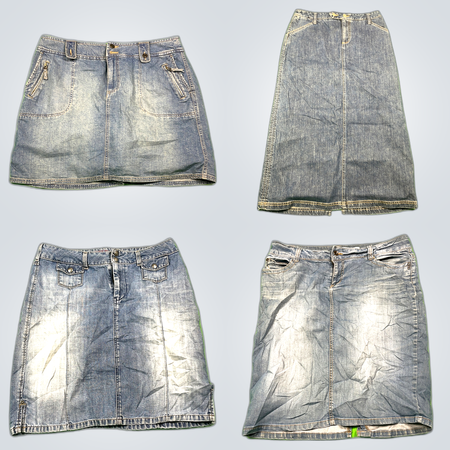 Denim Mini Skirt