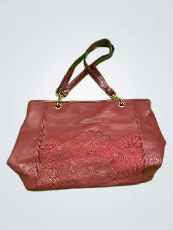 Red Leather Handbag