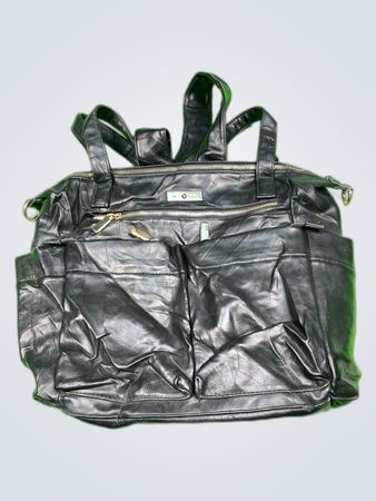 Miss Fong Black Leather Bag