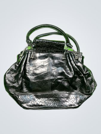 Black Leather Handbag
