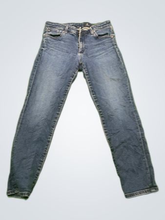 AGOLDE High-Waisted Straight Jeans