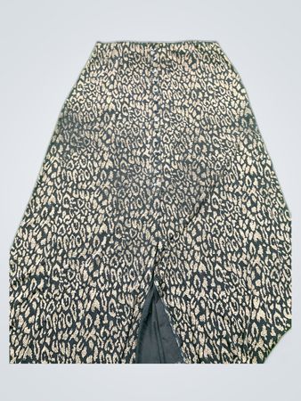JM Collection Leopard Print Skirt