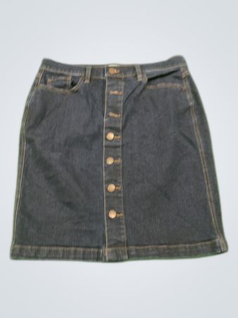 Loft Denim Mini Skirt