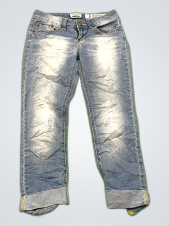 Diesel Distressed Straight Jeans
