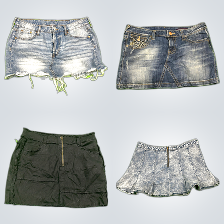 Y2K Denim Skirts Bundle