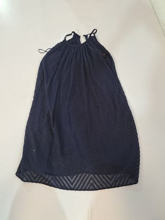 Vestido Mini Halter Azul Marinho ELLE