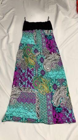 Wet Seal Paisley Print Maxi Dress