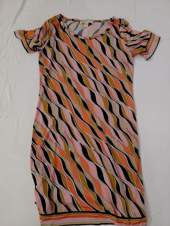 Michael Michael Kors Printed Midi Dress