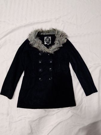 Black Faux Fur Jacket