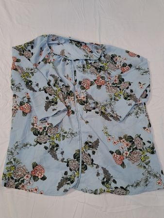 Blouse with Floral Pattern
