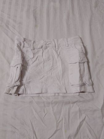 White Cotton Skirt