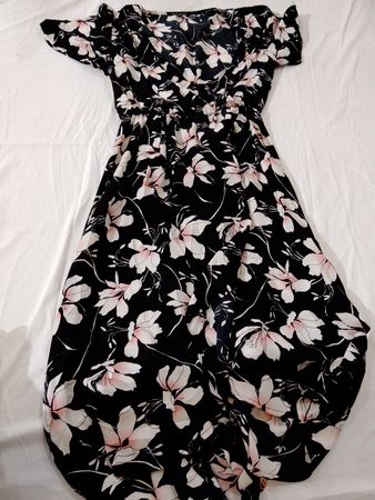 AS U Wish Floral Wrap Dress