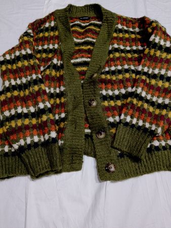 blu pepper Knit Cardigan