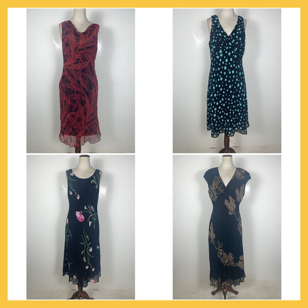 デザイナーミディドレスバンドル - Jones New York, Mango, Abercrombie & Fitch & More