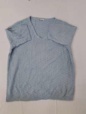 Ella Moss V-Neck Cable Knit Sweater