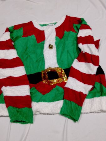 Weihnachtswichtel-Pullover