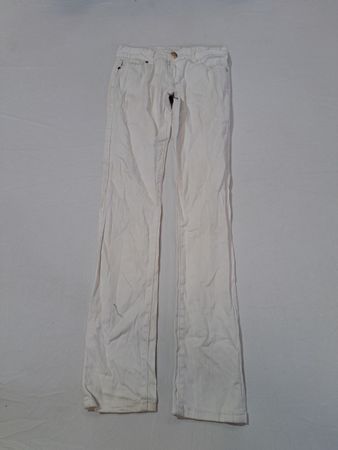 7 For All Mankind White Jeans