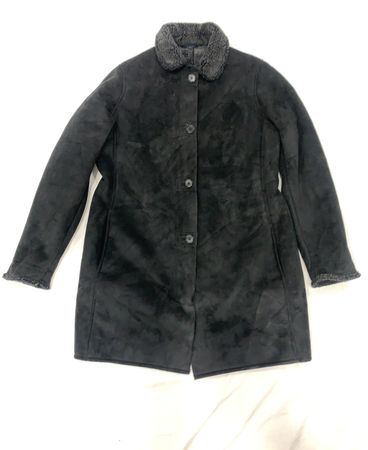 Lands' End Black Coat