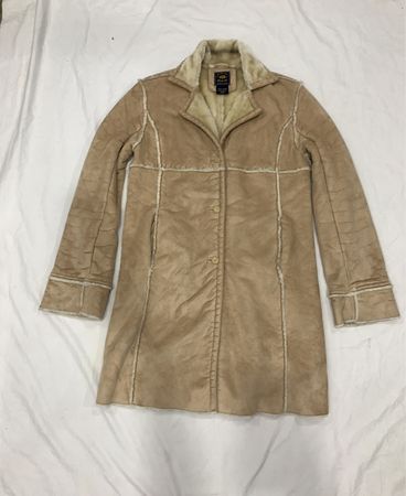 Route 66 Faux Fur Lined Suede Jacket