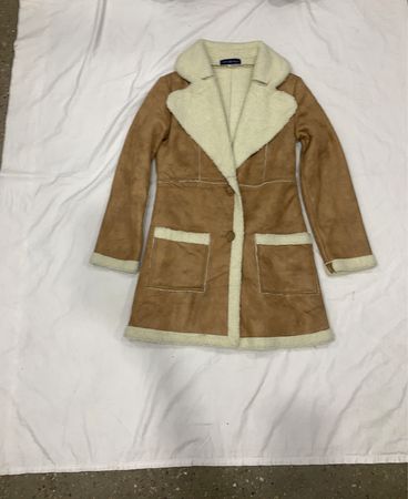 Brown Shearling Coat