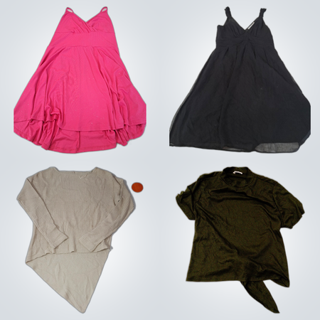Fashion Bundle: 10 Pc Mix of Mini Dresses, Tops & Sweater from Brands like Smoke & Mirrors, Worthington & More