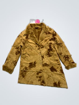 Simon Chang Brown Fur Coat