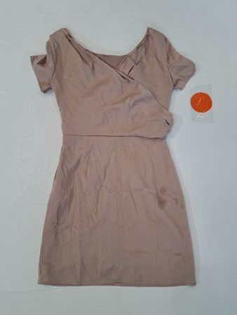 Robe couleur bronze