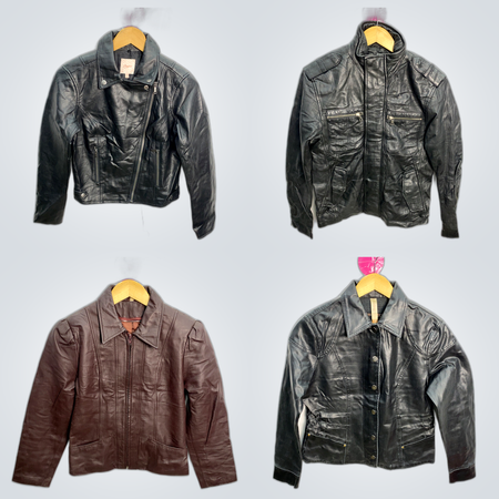 Leather & Denim Jacket Bundle Candies Danier moto Cowgirl 7pcs
