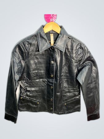 Lederjacke