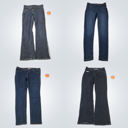 Gently Used Denim Bundle: Lee, Thereabouts, Silver Jean & More Jeans & Skirt