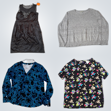 Bisou Bisou Party Bundle: 10 Pc Women's Fashion Mix - Dresses, Tops, Skirts & More