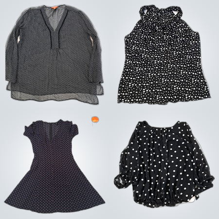 Polka Dot Chic Bundle: Spence, Ralph Lauren, SHEIN & More Printed Tops & Dresses