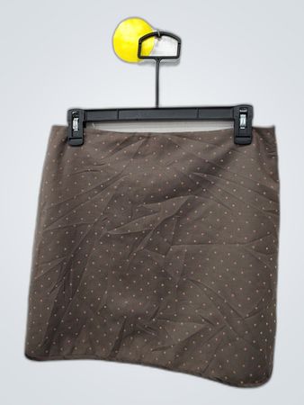 Brown Polka Dot Skirt