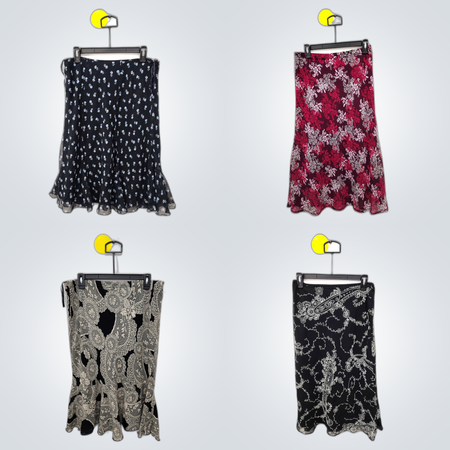 Y2K unique poly skirts