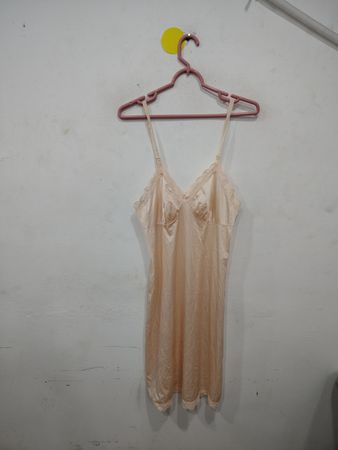 Beige Lace Chemise