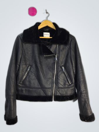 Vigoss Black Leather Jacket