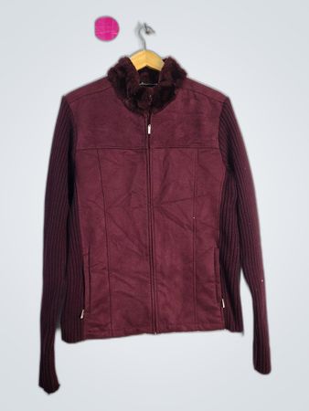 Lady Hathaway Maroon Jacket