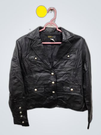 METROSTYLE Lederjacke